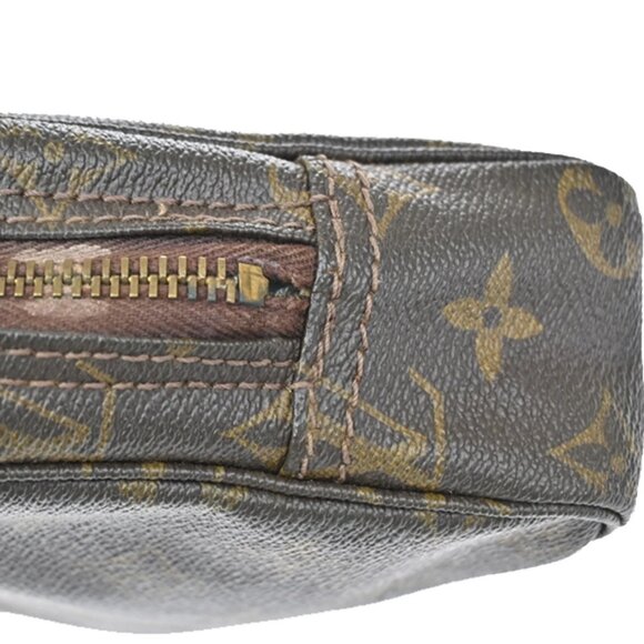 LOUIS VUITTON Trousse Toilette 23 Clutch Hand Bag Monogram Brown - Picture 9 of 16